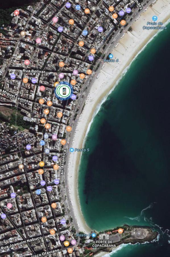 Copacabana Rio Praia 2 Rio de Janeiro Eksteriør billede